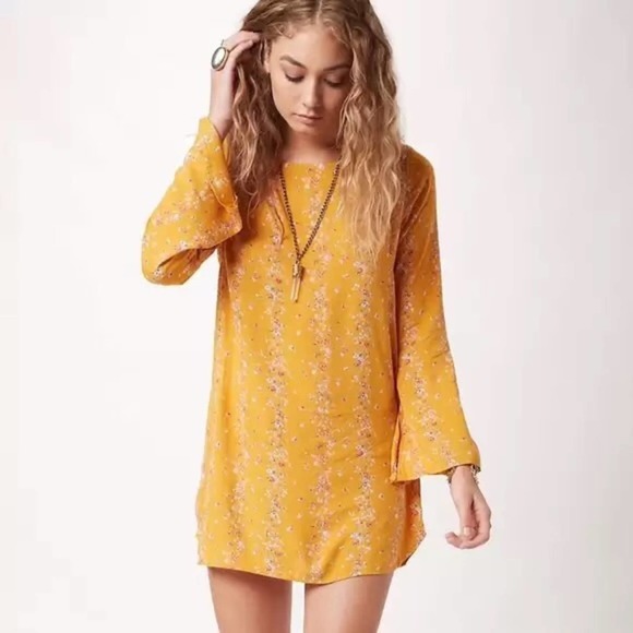 Flynn Skye Xela Dress in Orange Oasis - Picture 2 of 8